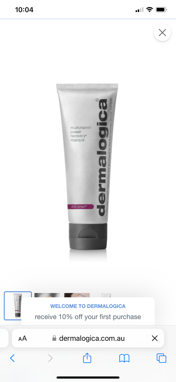 Mask Multivitamin Power Recovery Mask Dermalogica Heartspace