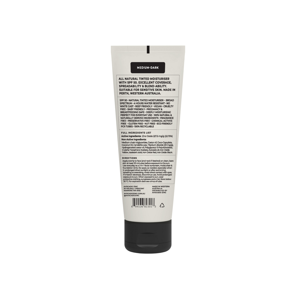 Avocado Zinc - Medium-Dark