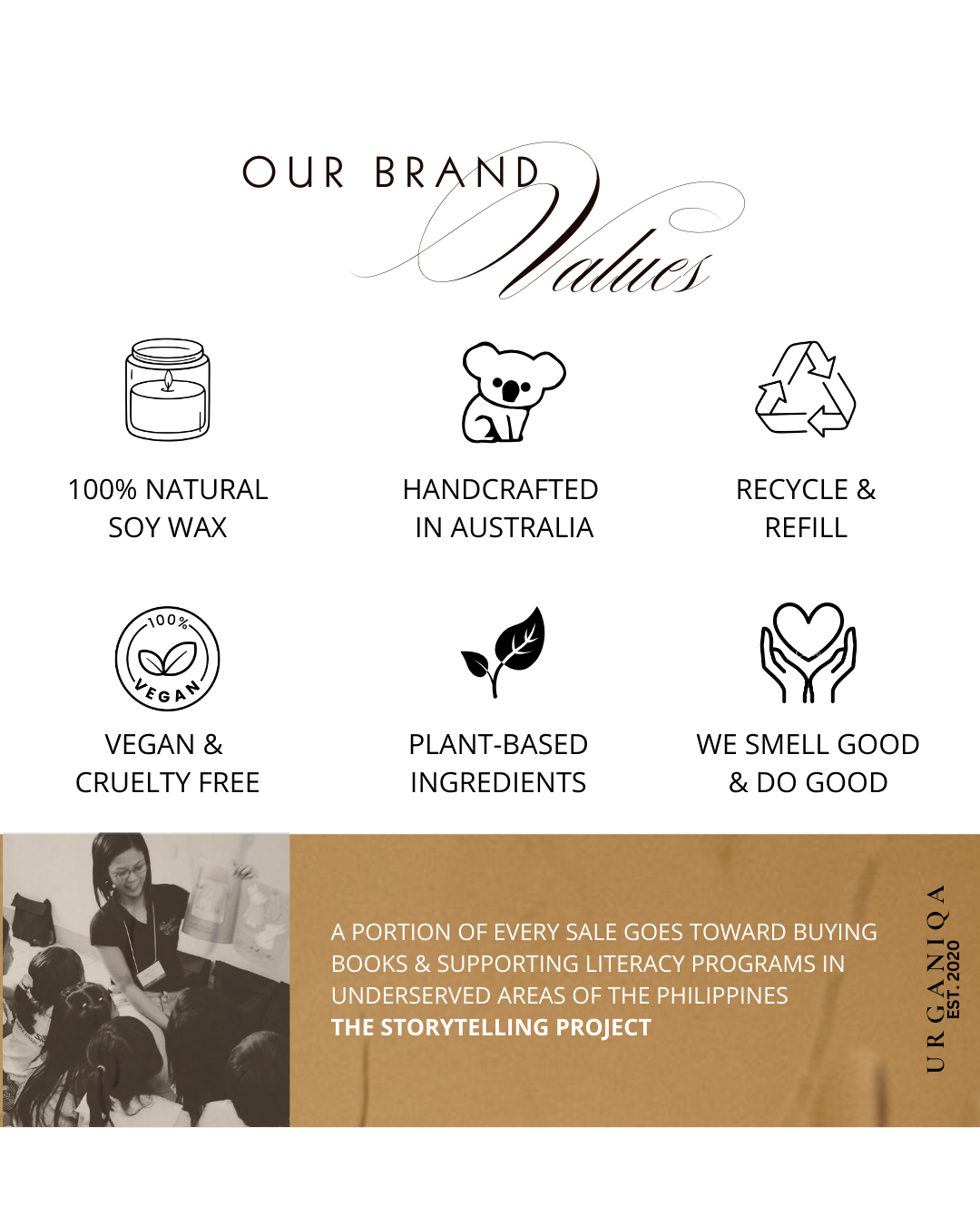 Urganiqa - Barely Enlightened Incense Sticks | Clean, Vegan &amp; Handmade
