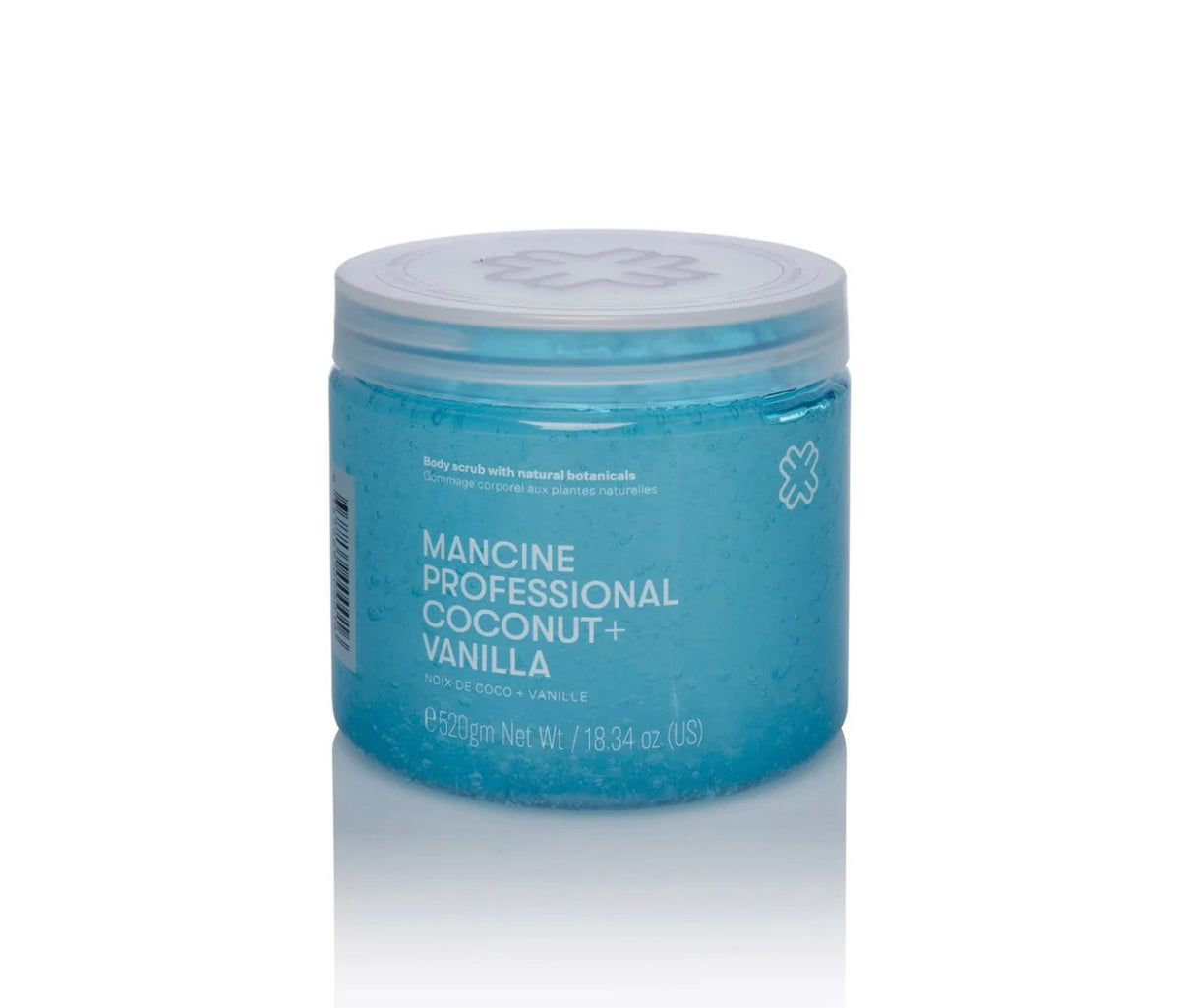 Mancine | Professional Salt Body Scrub: Coconut + Vanilla