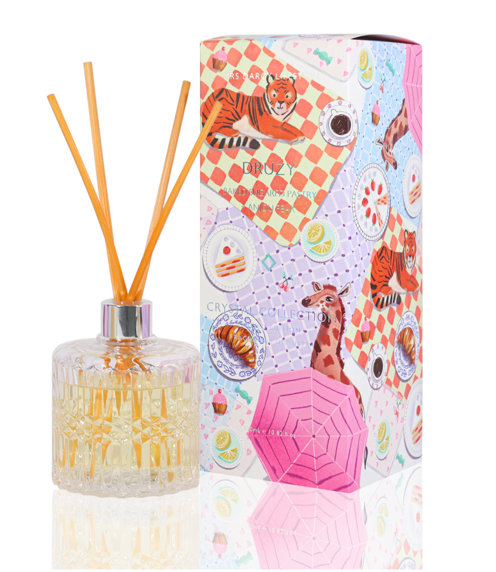 Diffuser | Druzy - Baked Sugared Pastry &amp; Anjou Pear - Mrs Darcy