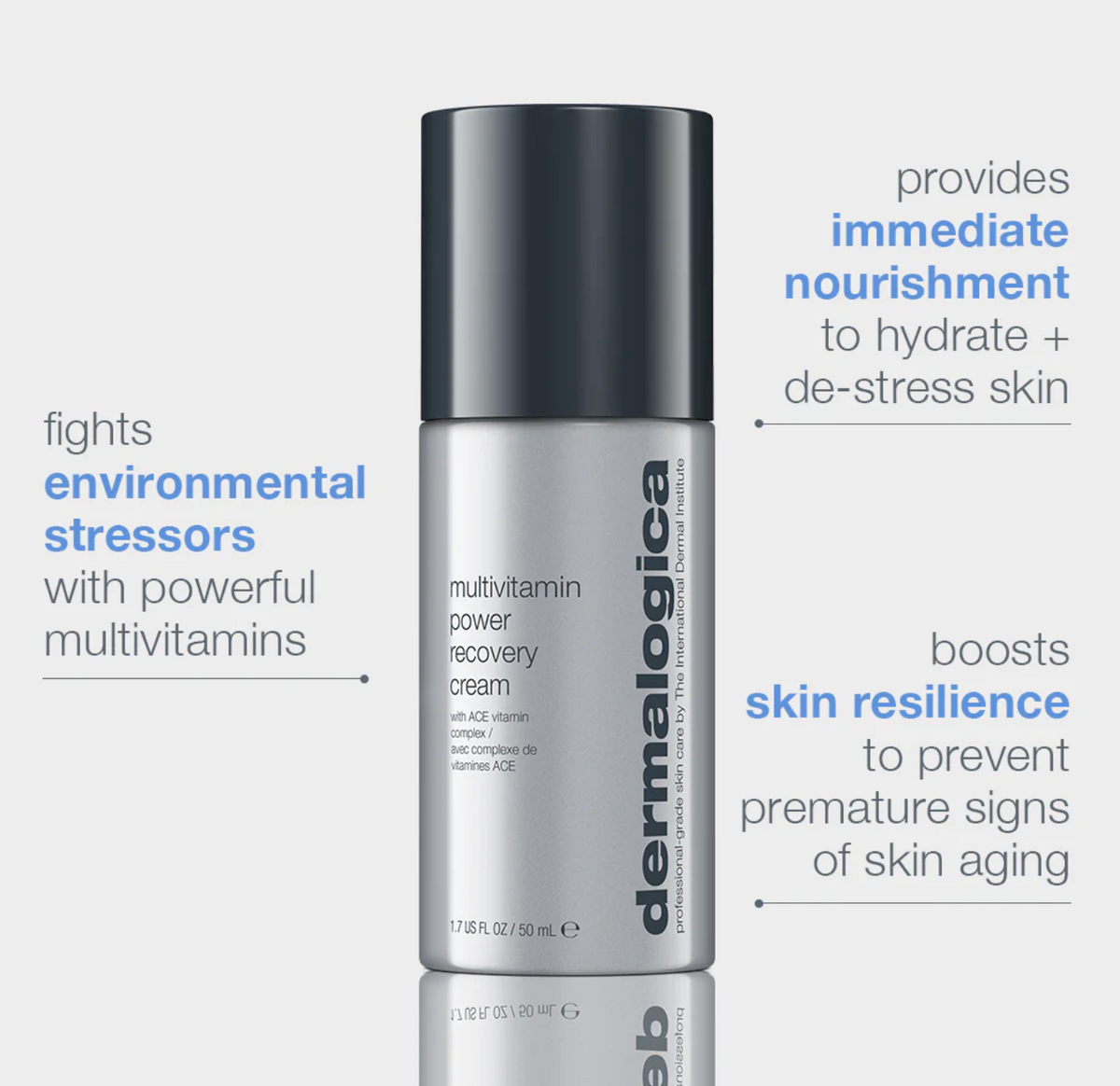 Moisturiser | Multivitamin Power Recovery Cream 50ml - Dynamic Skin - Dermalogica