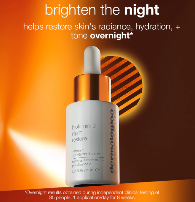 Serum | Biolumin-c Night Restore Serum 25ml - Dermalogica (special order)