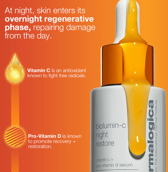 Serum | Biolumin-c Night Restore Serum 25ml - Dermalogica (special order)