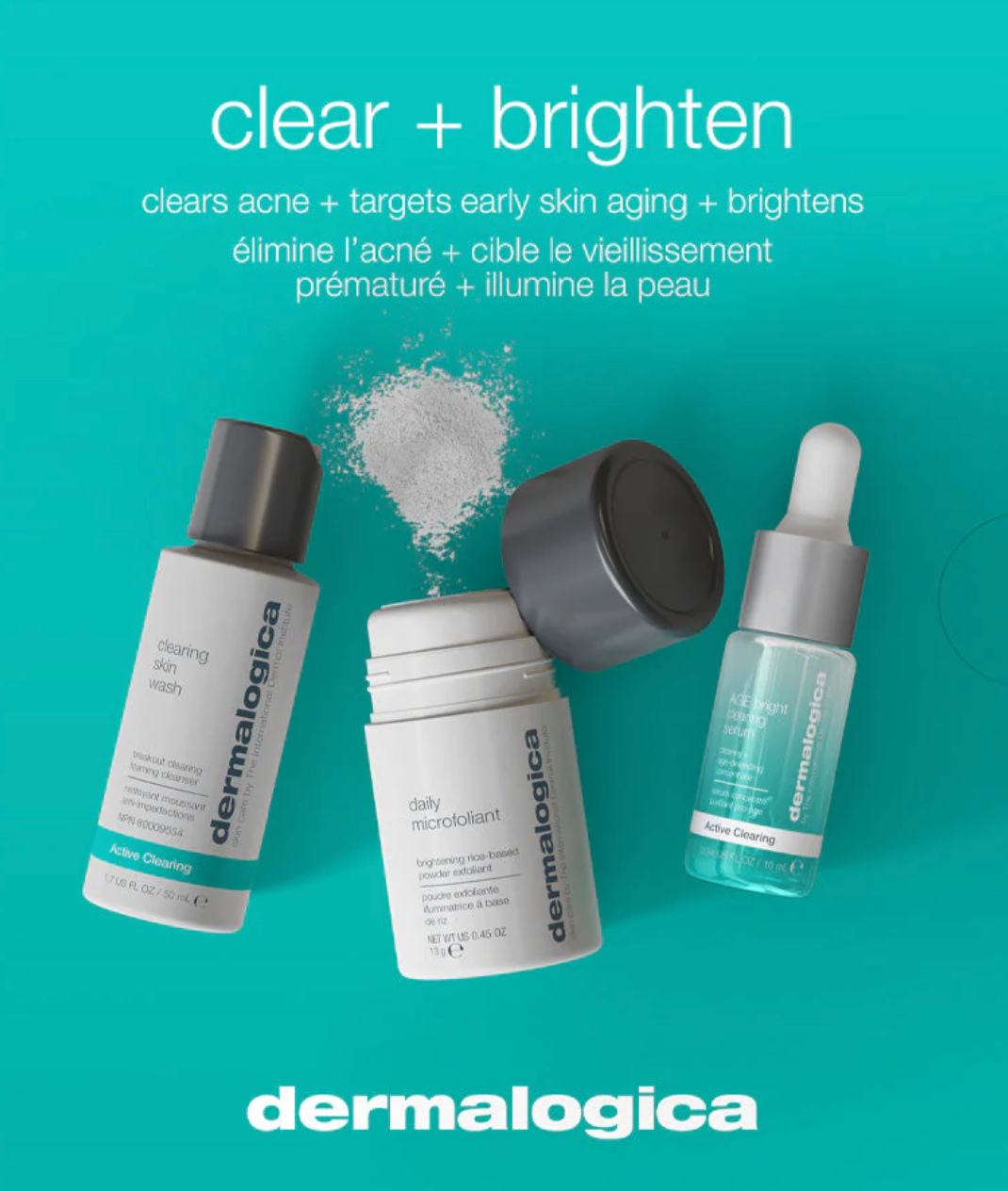 Skin Kit | Active Clearing Clear + Brighten - Dermalogica