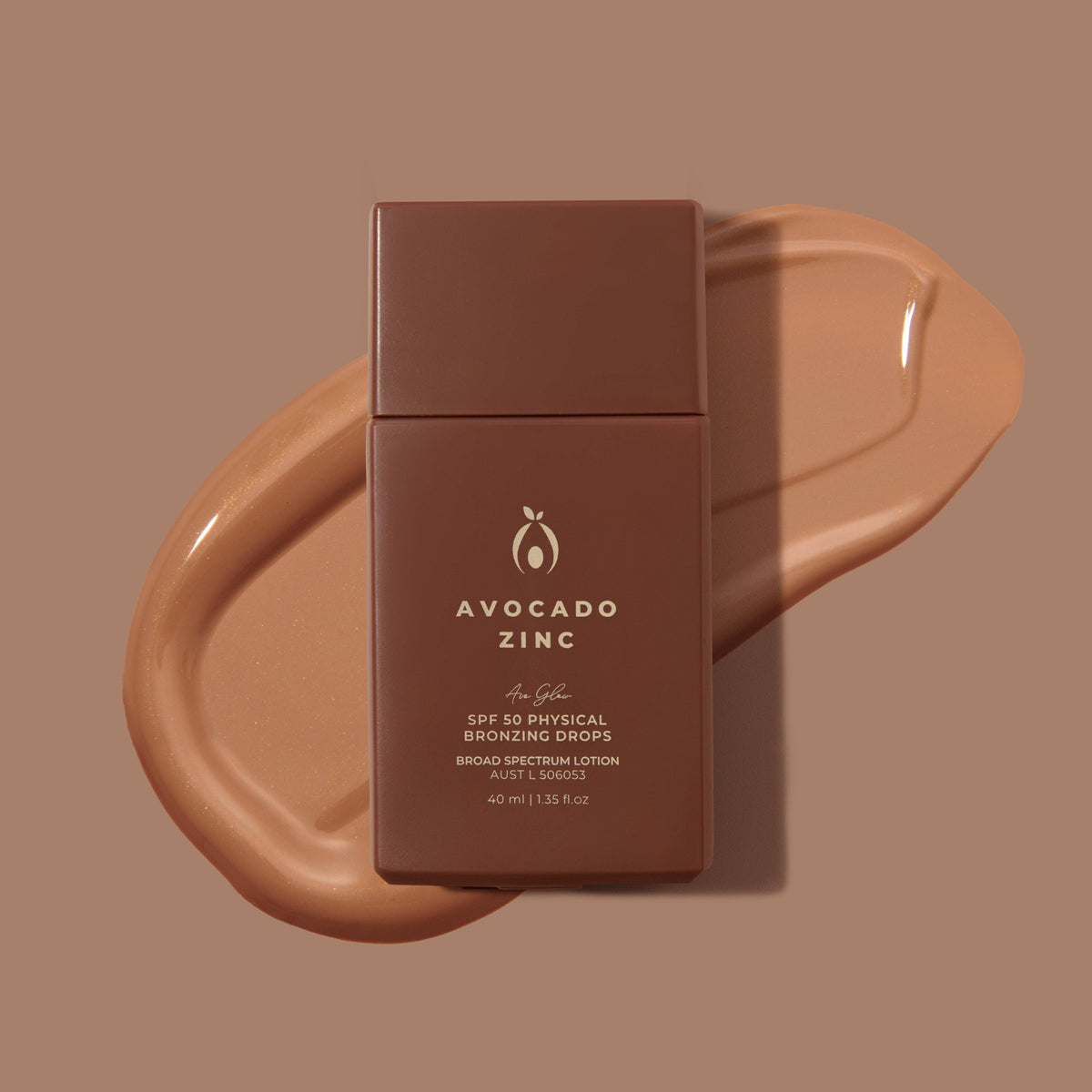 Avocado Zinc - SPF 50 Physical Bronzing Drops