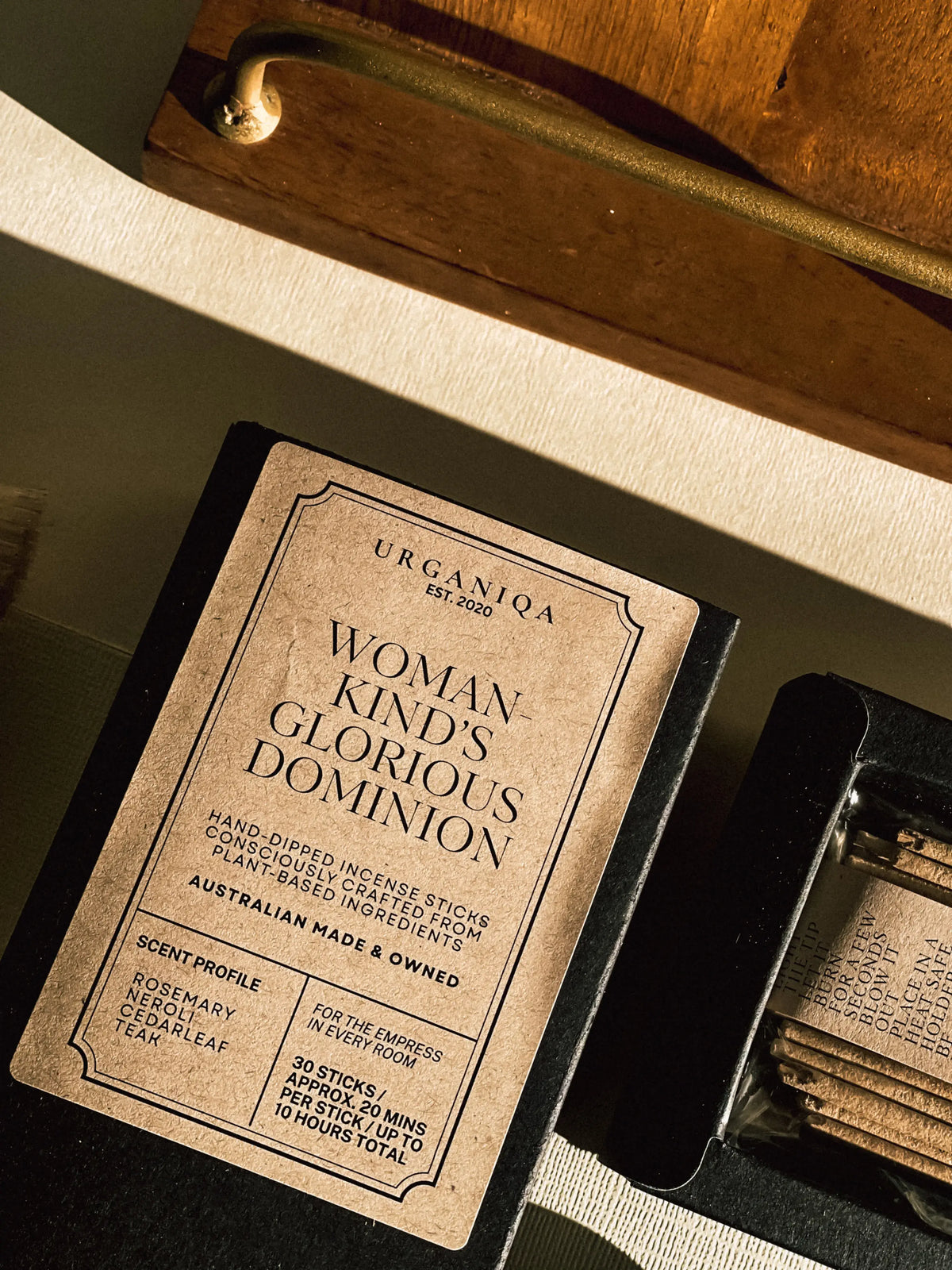 Urganiqa - Womankind's Glorious Dominion Incense | Grounded Collection