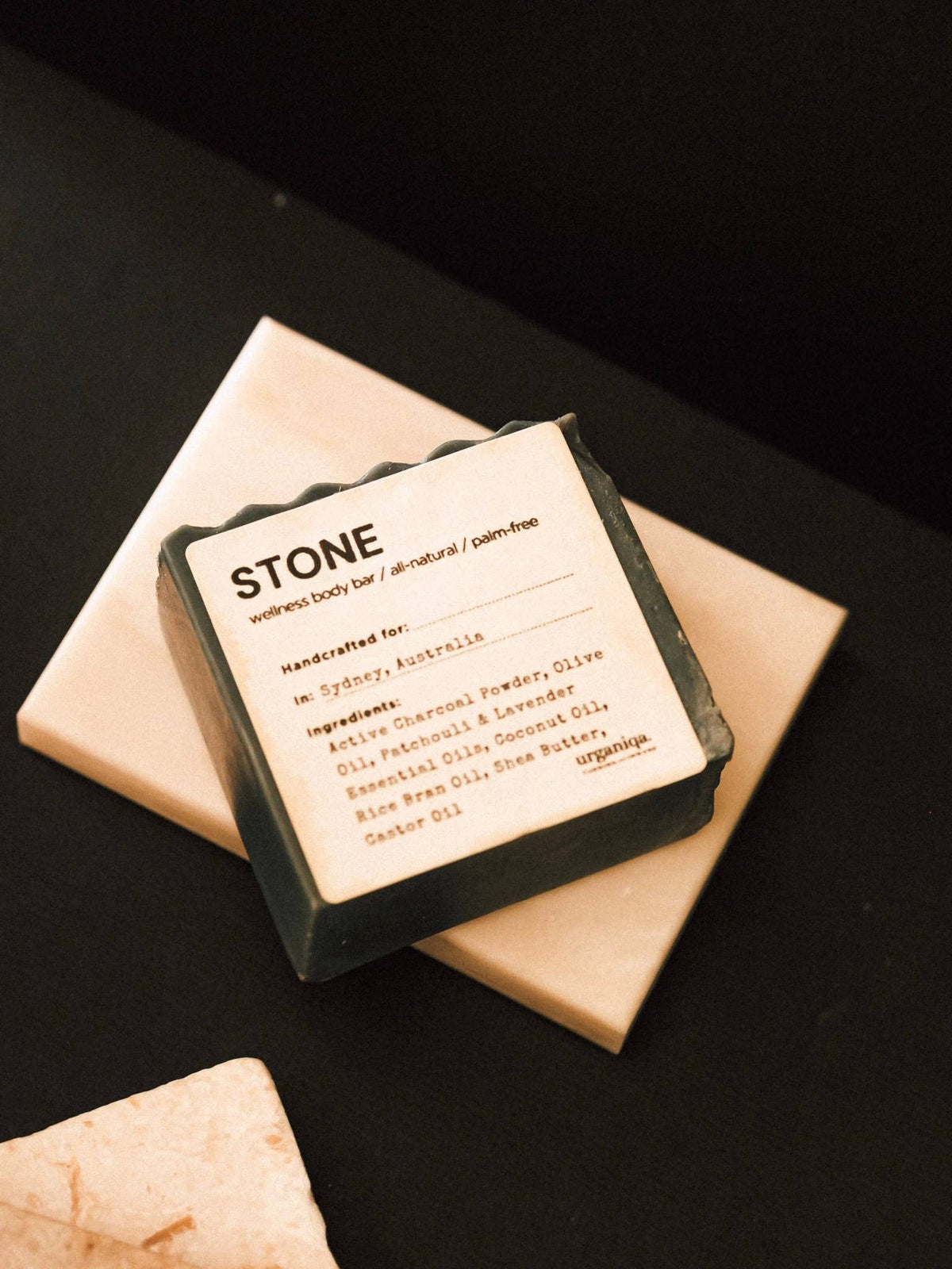 Urganiqa - Stone Natural Naked Soap Palm-free & Cruelty-free | Guapa Collection