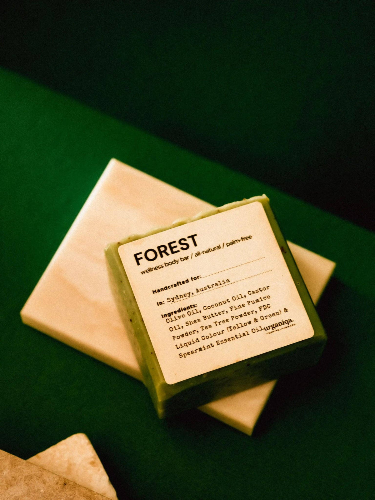 Urganiqa - Forest Natural Naked Soap Palm-free & Cruelty-free | Guapa Collection