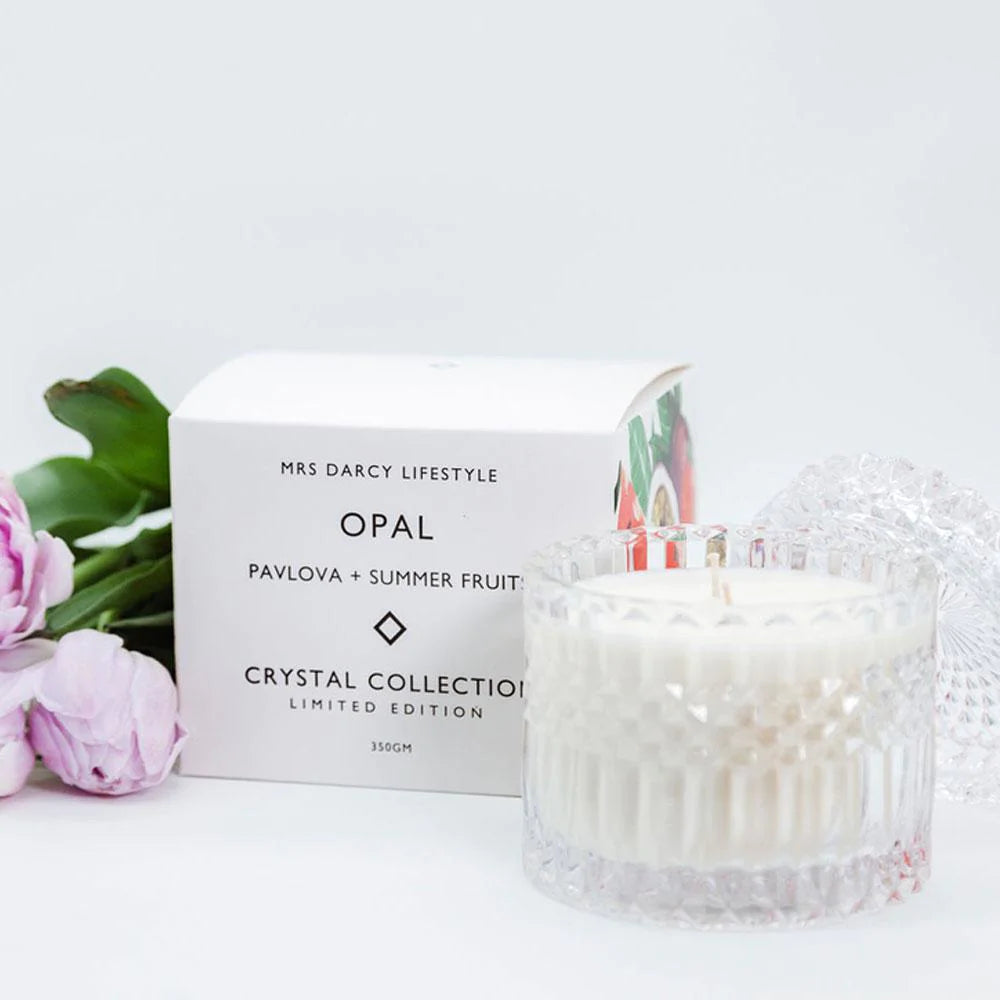 Candle | Opal Mrs Darcy - Pavolva + Summer Fruits